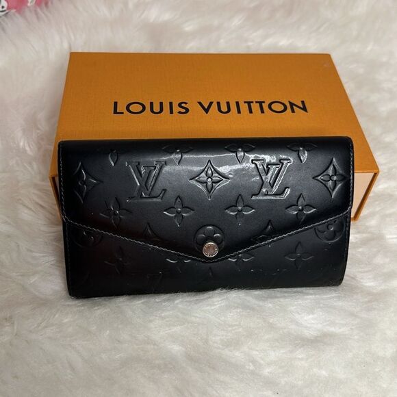 💯Authentic Louis Vuitton Vernis Impriente Long Wallet🍀 - Picture 13 of 15